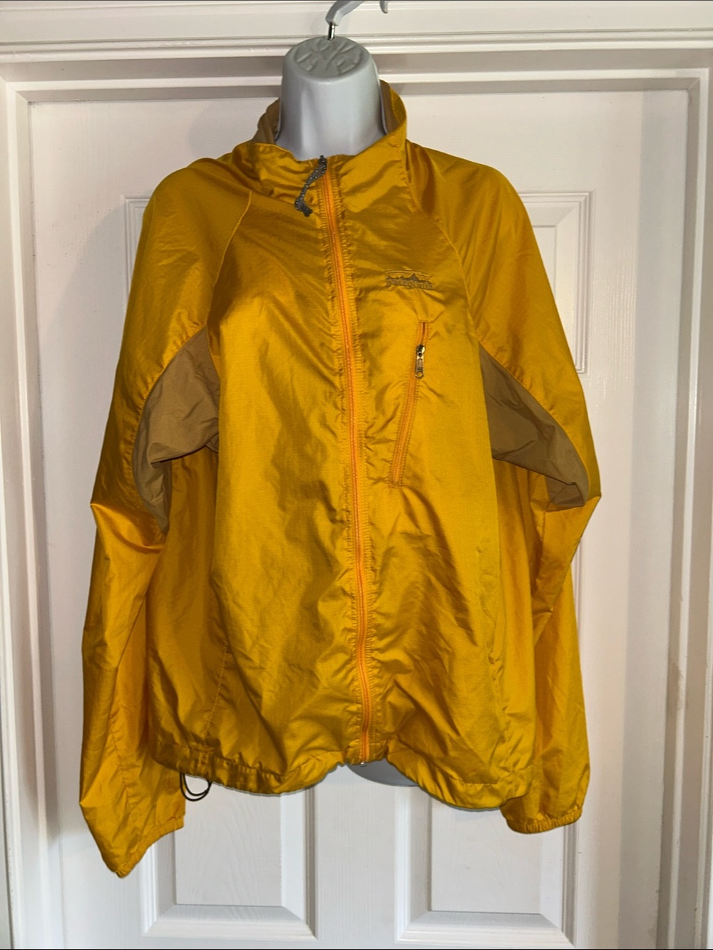 Patagonia Mustard Yellow Ripstop Jacket
